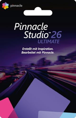 Pinnacle Studio 26 ULTIMATE *Dauerlizenz* Windows DE / ML / Videobearbeitung #PKC