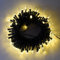 Catena luminosa a LED luci di Natale vintage a batteria (NON INCLUSE) da interno ed esterno IP44 e controller 8 giochi luce atmosfera natalizia feste halloween (Luce calda)
