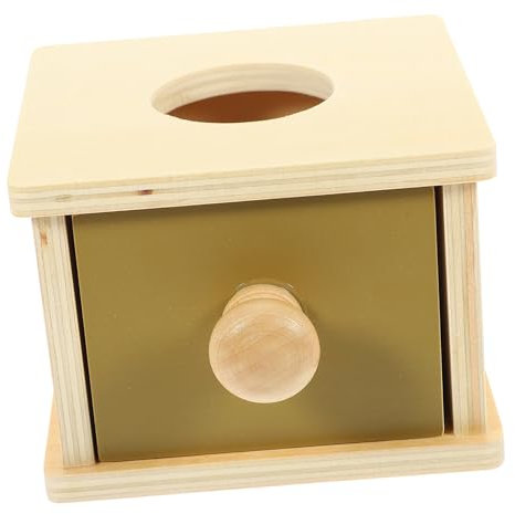 TOYANDONA Box Für Frühe Kindheit Farbkognitionsspielzeug Kinderspielzeug Kinderballbehälter Pädagogisches Spielzeug Für Kinder Montessori Spielzeug Sportspielzeug Kinderspielset