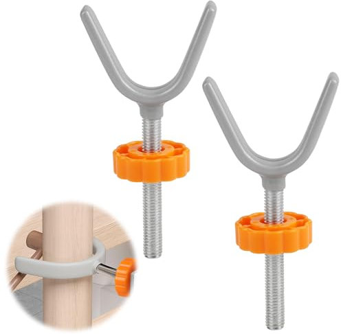 DBREAKS 2 STK Druckschrauben Kindergitter, Y Spindel zur Treppenschutzgitter, Babygitter, Treppengitter, Klemmschraube M10, Druckschrauben Türgitter Baby, Schrauben Kit für Türschutzgitter