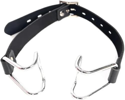 FANSEELM BDSM Mundhaken Abschließbarer Nasenhaken Kidnapping SM Sexspielzeug Kopfbedeckung Sexspielzeug Mundtrenner