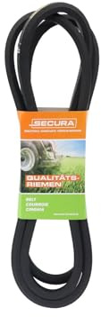 SECURA Courroie de lames compatible avec BestGreen BM115B92RB 96061010401 (2009-08) Tracteur de pelouse