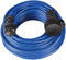 Brennenstuhl BREMAXX Verlängerungskabel (25m Kabel in blau, für den kurzfristigen Einsatz im Außenbereich IP44, Stromkabel einsetzbar bis -35 °C und UV-beständig)