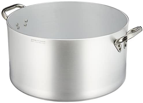 Pentole Agnelli ALMR110436 Casseruola Cilindrica Alta Radiante, Argento, 36 cm, 1 Pezzo