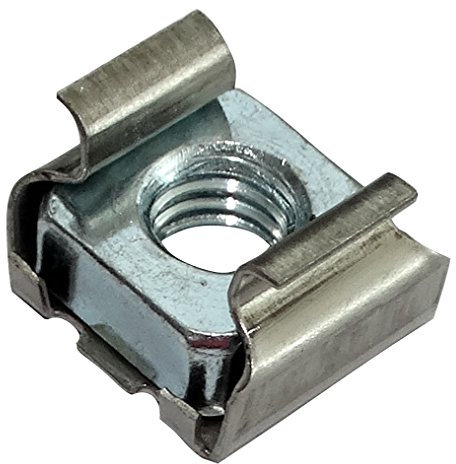 AERZETIX 5 Dadi a gabbia - M6 L13.2mm - Lamiera 1.7 – 2.7mm - C19186