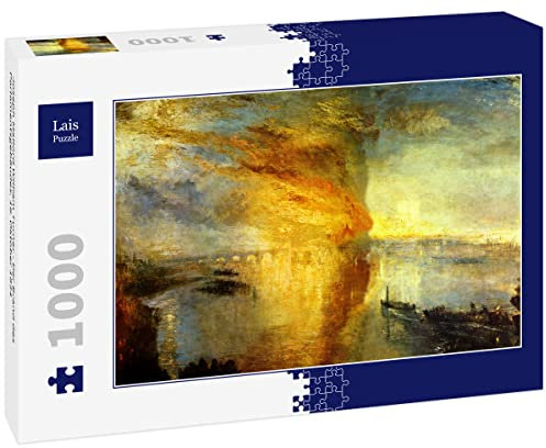 Lais Puzzle Joseph Mallord William Turner - Der Brand des Parlamentsgebäudes, 16. Oktober 1834 1000 Teile