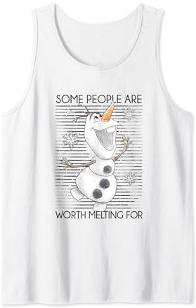Disney Frozen Olaf Some People Are Worth Melting For Tank Top