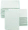 ZOLLNER Set de 20 Gants de Toilette, 16x22 cm, Coton mélangé, 340g/m², Vert