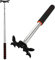 SKYLETY Einziehbare Billard Queue Stick Brücke mit Brückenkopf Billard Pool Queue Zubehör für Billardtisch Kunststoff Brückenkopf (Schwarz) SE-Skylety-463695