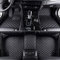 Fußmatten Leder Fussmatten Auto FüR VW Passat B7/B8 2011-2018(LHD), Anti-Rutsch Bodenmatte Set Allwetter fußMatte Vorne Hinten ​Wasserdichte Anti-Kratz Automatten Teppiche