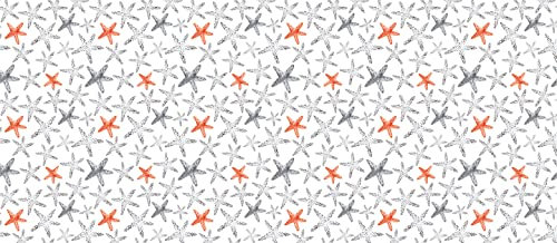 d-c-fix Wachstuchtischdecke PVC-free Sea Starlets - abwaschbar wasserdicht - In- & Outdoor - Wachstuch Plastik-Tischdecke Wachstischdecke Tischtuch - 110 cm x 140 cm eckig