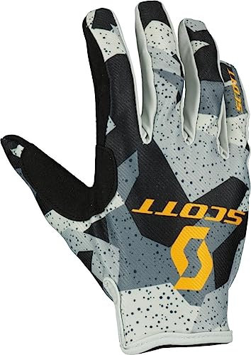 Scott 350 Fury Evo MX Motocross/DH Fahrrad Handschuhe grau/schwarz 2023: Größe: XL (11)