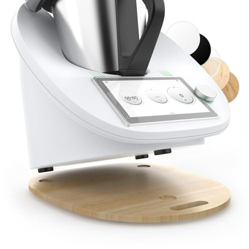 Siegvoll Planche Coulissante pour Thermomix TM6 TM5, Planche à Glisser pour Thermomix en Bois, Stable et Facile à Déplacer, Accessoire pour Thermomix