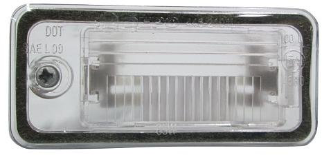CG94 - Kennzeichenbeleuchtung AU-DI A4(B6) 2000 - A3 2003 - A3 2008 - A6 2008 DX, (CG94-PN508083)