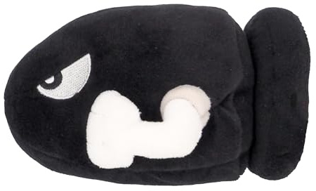 Nintendo Together+ – Plüsch Super Mario – Bullet Bill 15 cm, Black