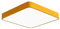 Deckenleuchten Ultradünne quadratische Deckenleuchte Minimalismus Eisen Acryl Led Deckenleuchte Deckenleuchten for Küche Waschküche Foyer Flur Garderobe Veranda Wohnzimmer Balkon(Yellow-40cm,Three-col