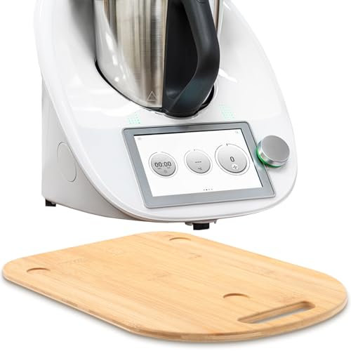 Tavola Scorrevole per Thermomix TM6 TM5, Base Scorrevole per Bimby TM6/TM5, piano con rulli di alta qualità che si muove velocemente per Bimby TM6 TM5 in Acrilico, mobile facile e supporto sicuro 2