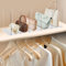 Cong.Lai Handtaschen Organizer: 8-Pack Handtaschen Aufbewahrung - Transparent Acrylic Abnehmbar Schrank Trenner für Organisation Schränken Küchen Schlafzimmer and Buchregalen