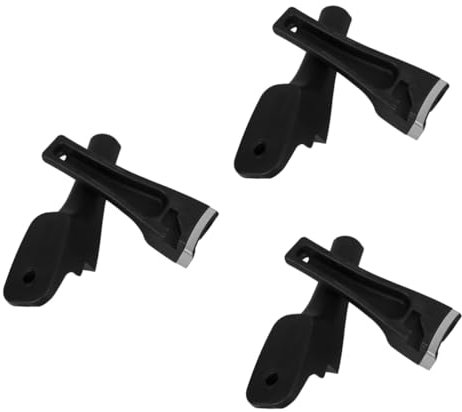 Ciieeo 3 Paires Poignée D'autocuiseur Anti-brûlure Remplacement D'autocuiseur Poignée De Casserole à Pression Pièce pour Autocuiseur Autocuiseur Électrique Black Bakélite
