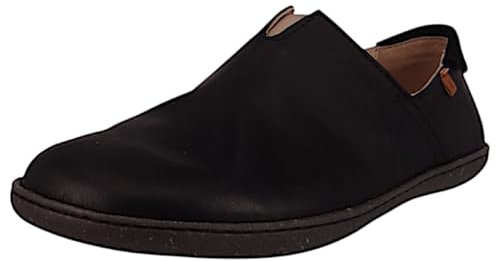 El Naturalista Unisex - Erwachsene Low-Top Sneaker EL Viajero, Damen,Herren Halbschuhe,Turnschuhe,Laufschuhe,Freizeit,Black,41 EU / 7 UK