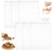 SoeUyd 6 Piezas Bolsa de Colador Reutilizable, Bolsas de Leche de Nueces, Filtro Leche Vegetal de Nailon, Apto para Leches de Frutos Secos, Zumos Frutas, Leche Soja, Café, Zumos Verduras (en Bolsas)