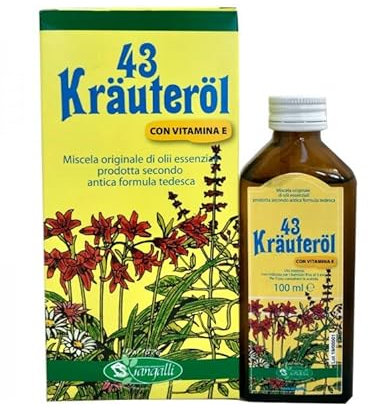 OLIO KRÄUTERÖL 43 - MISCELA DI OLII ESSENZIALI SANGALLI 100ML