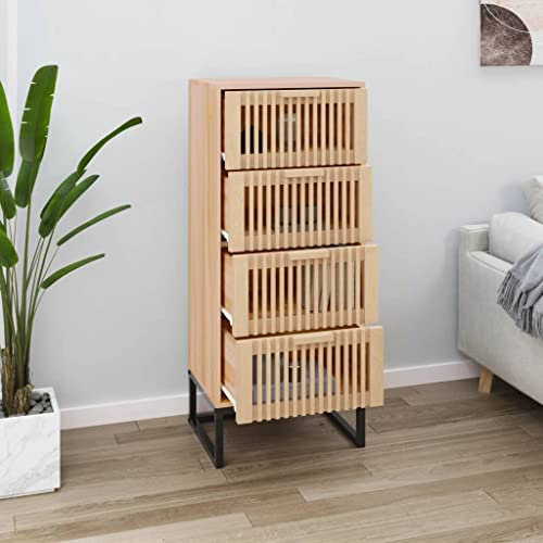 Xichuzi Highboard, Sideboard Wohnzimmer, Schlafzimmer Kommode, Bücherschrank, Wohnzimmerschrank, Hochschrank, Wohnschrank, 40x30x95 cm Holzwerkstoff