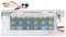 FetonAuto Kennzeichenleuchte Nummernschildbeleuchtung Weiß 6000K für B-M-W 2004-2009 E83 X3 For 2001-2006 E53 X5, 2 Stück,Transparente Farbe