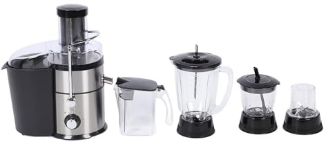 Denash Multifunctional Juicer Machine 4 in 1 800W Food Processor Centrifugal Juice Extractor for Family Lifestyle