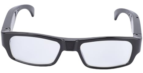 Asixxsix KI-Smart-Brille mit Kamera, Anti-Shake-Kamerabrille mit 1080P HD-Videoaufzeichnung und Fotoaufnahme, Tragbare Sportbrille für Reisen, Meetings und Vlogging