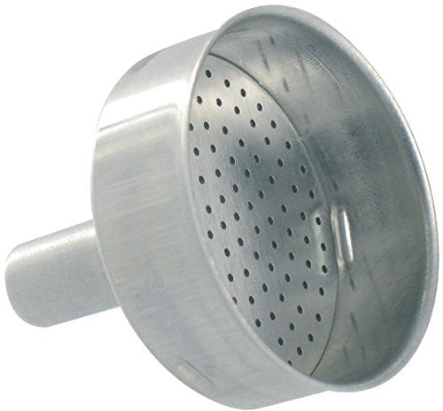 Bialetti Set Ricambi 1 Imbuto per Moka, 1 Tazza, Alluminio