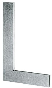 RBM Präzisions Stahlwinkel DIN875-1 ohne Anschlag, Schenkellänge 100 x 70 mm, 1 Stück