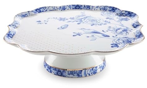 PIP STUDIO Royal White Tortenplatte auf Fuss 24 cm