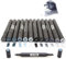 12 Cool grau Farben Art Marker Graustufen Künstler Gemälde Marker Dual Kopf Marker für Pinsel Set Stift Schule Student Supplies