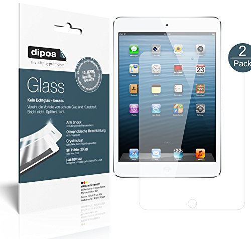 dipos I 2X Protection ecrán Compatible avec Apple iPad 2/3 / 4 Verre Souple Film Protecteur 9H
