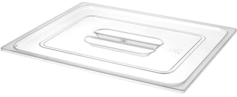 HENDI Gastronorm Deckel, für Gastronormbehälter, Temperaturbeständig von -40° bis 110°C, Geschirrspülmaschinengeeignet, Stapelbar, Geruchs- und geschmacksneutral, GN 2/1, 650x530mm, Polycarbonat