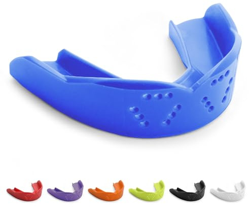 SISU 3D Mouthguard | Gum Shield for Rugby, Boxing, Hockey | Mouthguard for Adults | Boil and Bite Mouth Guard | Mouldable Gumshield for Braces | Mens Sports Protection