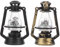 Miniatur Laterne LED Puppenhaus Vintage llampe mit Beleuchtung Puppenstuben Modell Wichtelhaus Ornament Puppenhaus für Mikrolandschaft Puppenhaus Fee Garten Deko 2 Stück