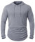 CARWORNIC Herren Kapuzenpullover Hoody Sweatshirt Moderner Schnell Trocknend Langarmshirt Männer Slim Fit Sport Pullover Laufen Oversize Pulli mit Kapuze