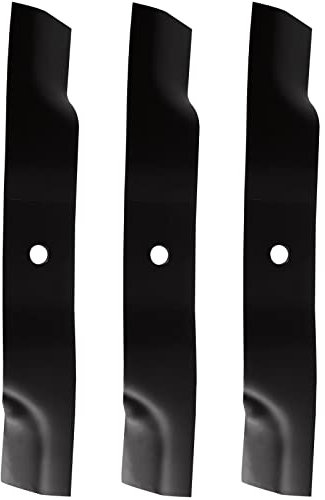 Autsurles Lawn Mower High-Lift Blades Replace for Lesco 050227 12111-01 Ransomes 112111-01 Bobat Leo Plus FastCat ProCat CRZ XRZ 03239 112111-01 2722543-01 32061 32061A 48 inch Decks 3 Pack