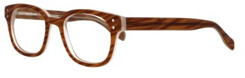 EPOS Febo Brille für Damen und Herren | Vintage Brille mit Acetat-Rahmen | Rahmen für Damen und Herren, Legno, Einheitsgröße