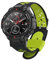kwmobile Ersatzarmband kompatibel mit Huami Amazfit T-Rex/T-Rex Pro Armband - Fitnesstracker Band aus Silikon in Schwarz Grün