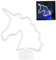 Veemoon Hängelampe Led Wandlampe Einhorn Nachtlichter Wandgitter Aus Draht Ablauf Der Klimaanlage Wachs Schmelzwärmer Einstecken Wandleuchten Mond Nachtlicht Batteriefach Modellieren Weiß
