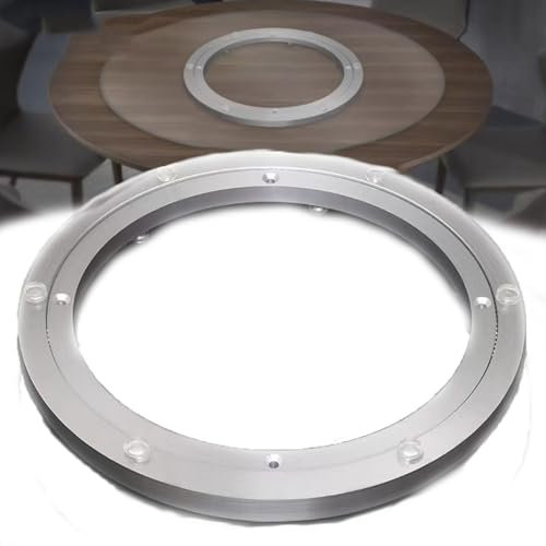 NILZA Drehkranz Drehteller Drehbeschlag Drehtisch Drehscheibe Druckkugellager Aluminiumlegierung Kugellager 12-100cm, Drehlager Für Fernsehtisch TV Monitor (Size : 99cm(39inch))