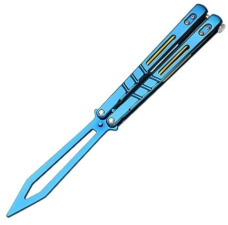 MARCOLO Multitool mit Federschloss, Werkzeugbürste aus Edelstahl, Blau