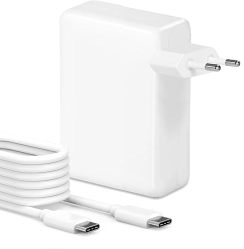 ELEHILS Chargeur Mac Book Pro - Chargeur USB C 100W pour Mac book Pro 16, 15, 14, 13 Pouces, Mac Book Air 15 13 Pouces, iPad Pro et tous les appareils Type C, câble C vers C de 6,6 pieds inclus