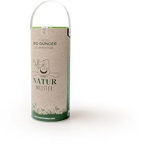 Naturmeister - der geruchsneutrale Bio-Dünger für alle Pflanzenarten, 100% natürliche Inhaltsstoffe, regional in NRW hergestellt (2kg Runddose)