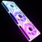 AsiaHorse COSMIQ RGB - Ventilador para PC (120 mm, 3 unidades, ARGB Daisy Chain [Infinity Mirror] [FDB] 2000 RPM/68,5 CFM/24 LEDS 4 pines PWN y 5 V 3 Pin ARGB con controlador), color blanco