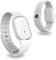 Pulsera antimosquito ultrasónica Firorky Repellida de silicona impermeable (blanco)