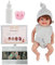 Niedliche Kleine Babypuppen Neugeborene Babypuppe Realistische Neugeborene Babypuppen Silikon Ganzkörper Realistische Simulation Neugeborene Babypuppen Reales Mädchen